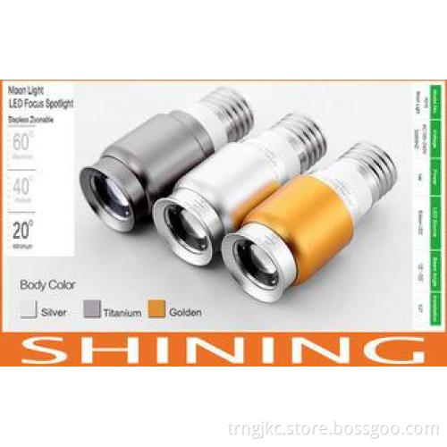 1W 50Lm Energy Saving Focusable LED Light For Coffee Bar Li
